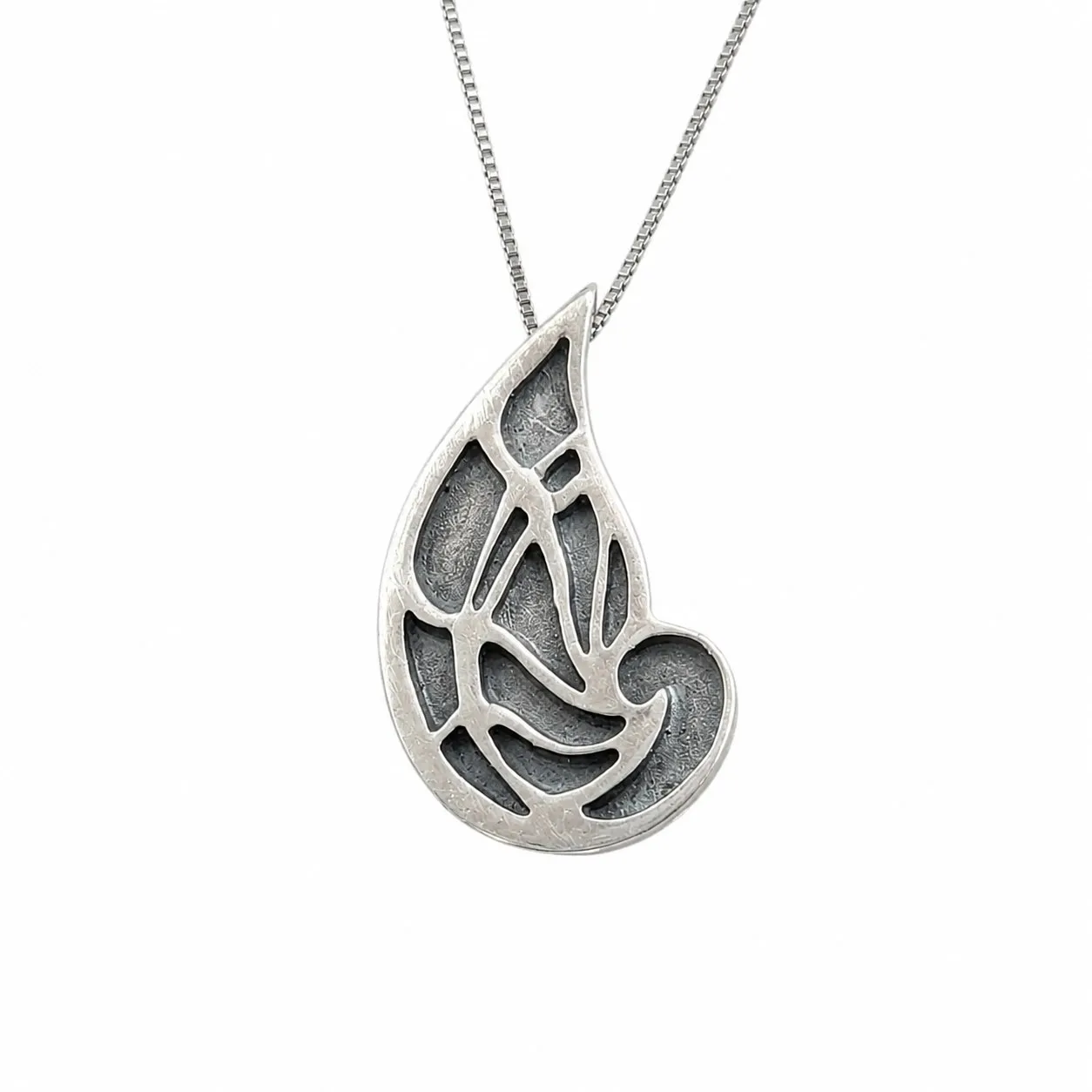 Amonita en plata 925