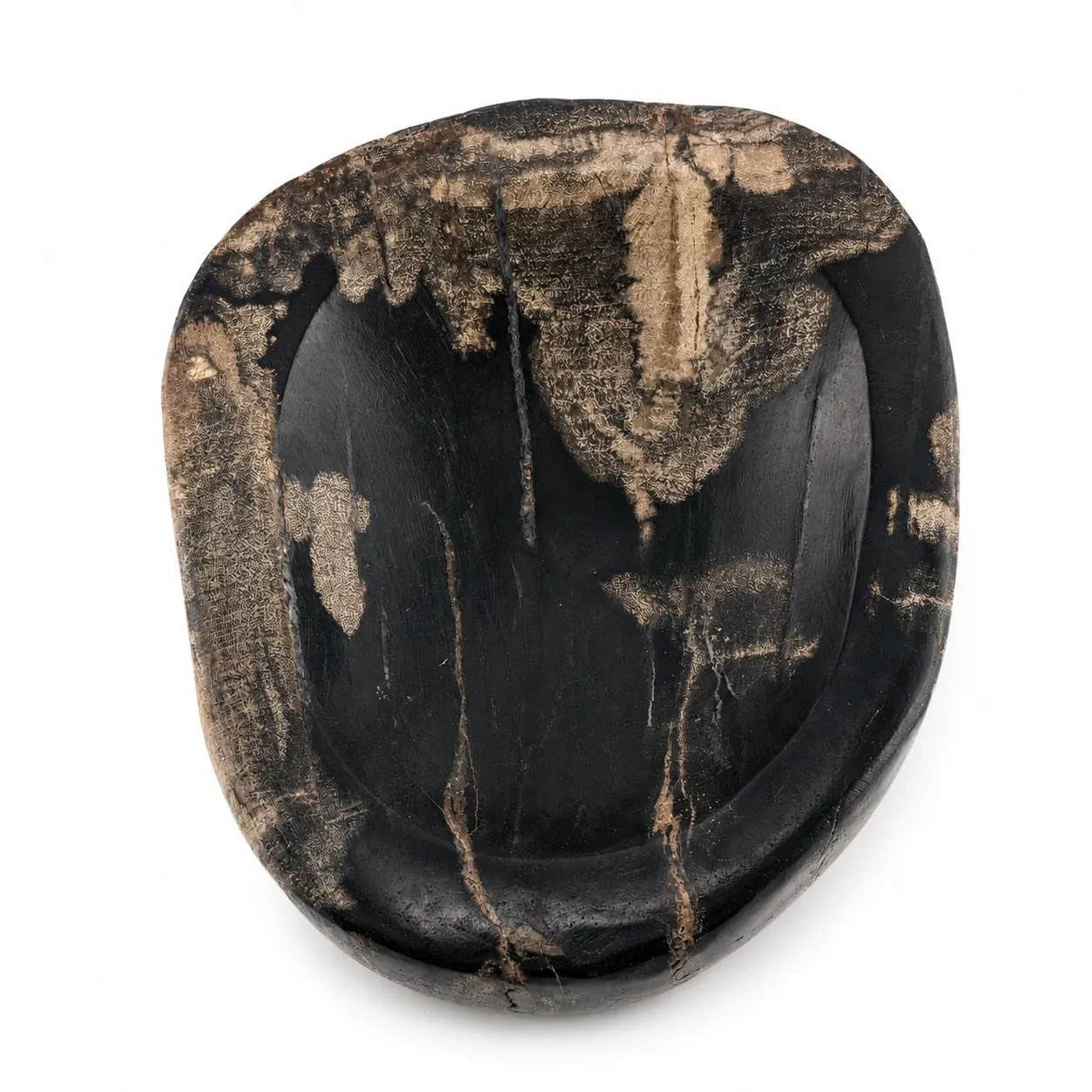 Bowl de Madera Petrificada 12x14 cm