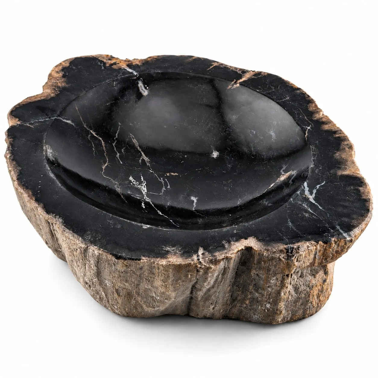 Bowl de Madera Petrificada 14 cm