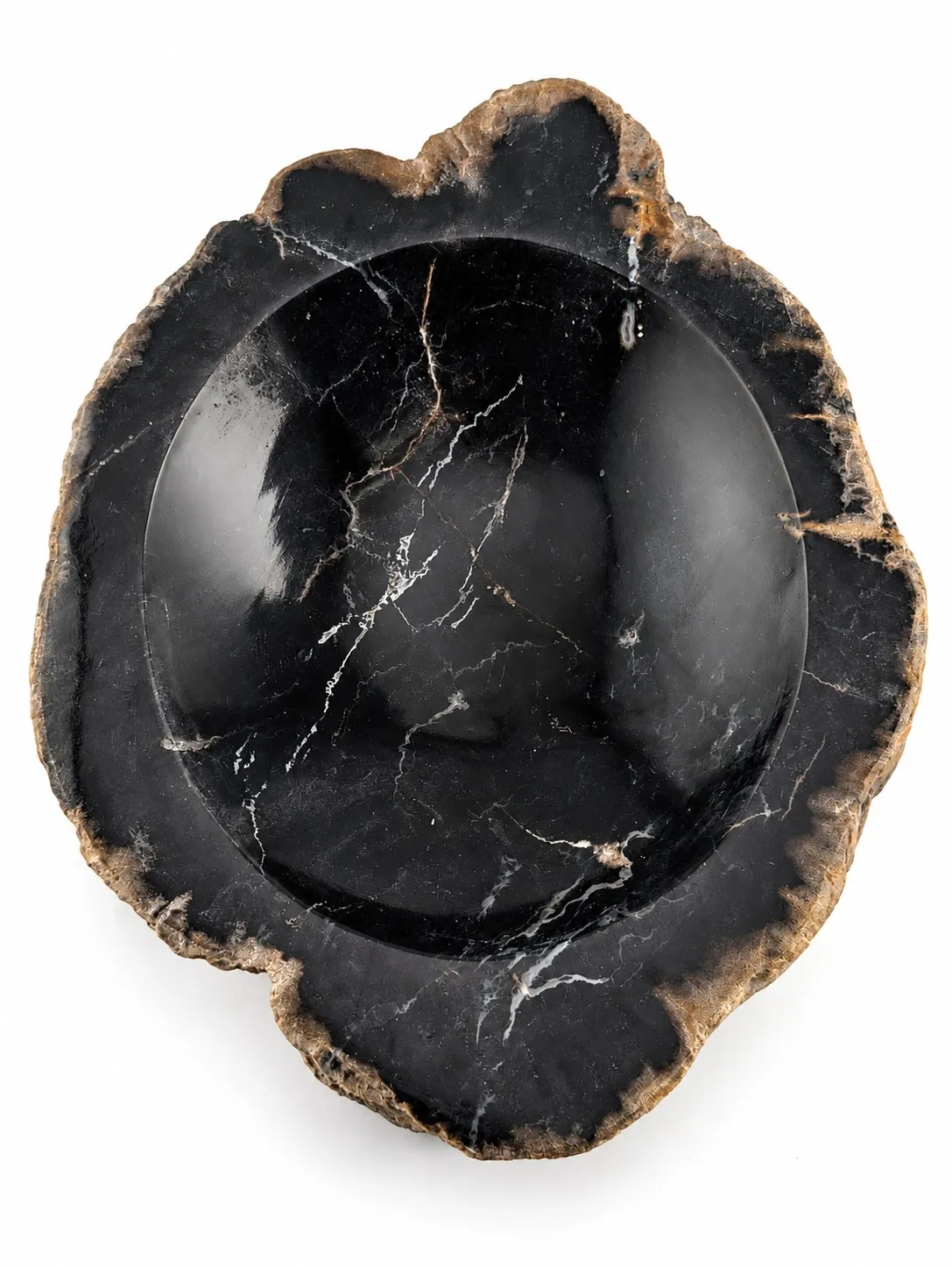 Bowl de Madera Petrificada 14 cm