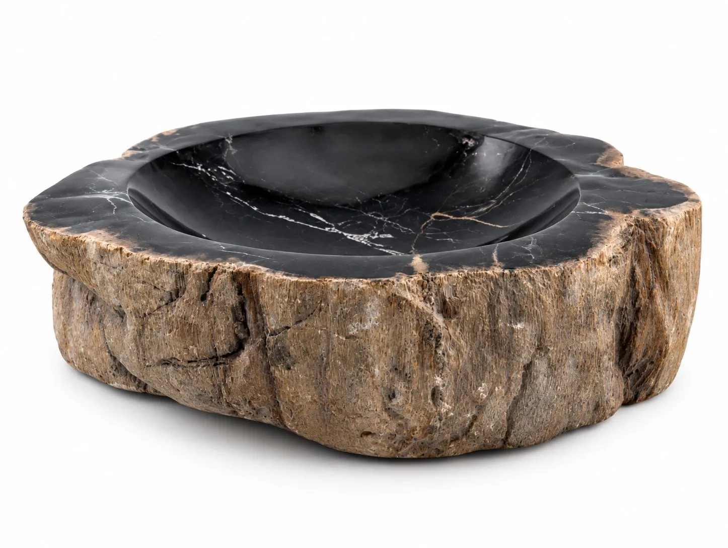 Bowl de Madera Petrificada 14 cm