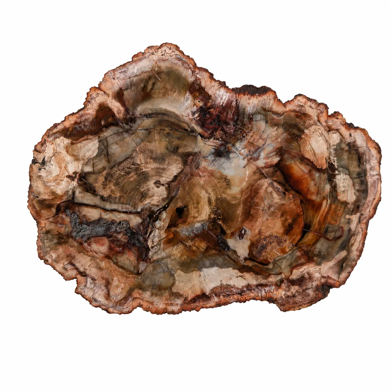 Madera petrificada Madagascar 14.5 x 10.5 cm