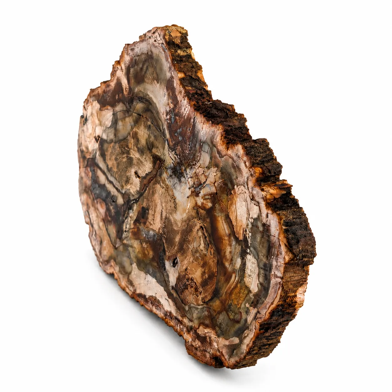 Madera petrificada Madagascar 14.5 x 10.5 cm